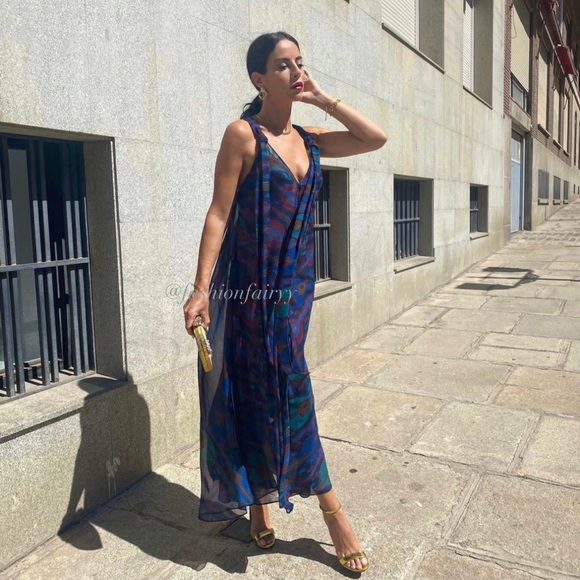 NWT Zara Limited Edition Maxi Dress - Picture 7 of 13